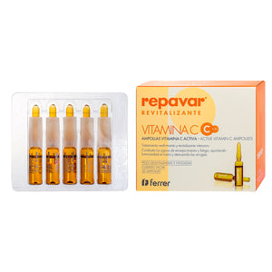 Repavar 高純度 5.5% 維他命C活膚淨白精華 (20支 x 1.5毫升)