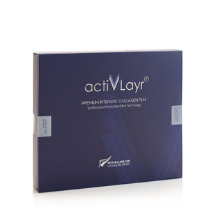 actiVLayr Premium Intensive Collagen Film 5秒納米膠原貼 (額頭4片,面頰4對)
