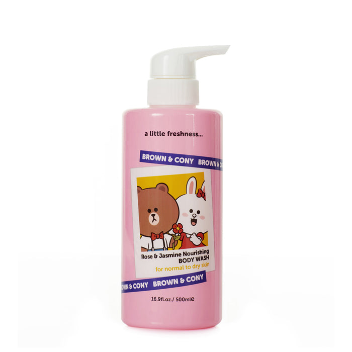 everybody LABO-Line Friends-BROWN與CONY香氣沐浴露 500ml