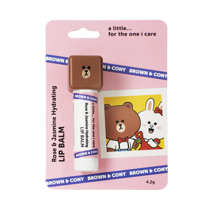 everybody LABO-Line Friends-BROWN與CONY保濕潤唇膏 4.2g